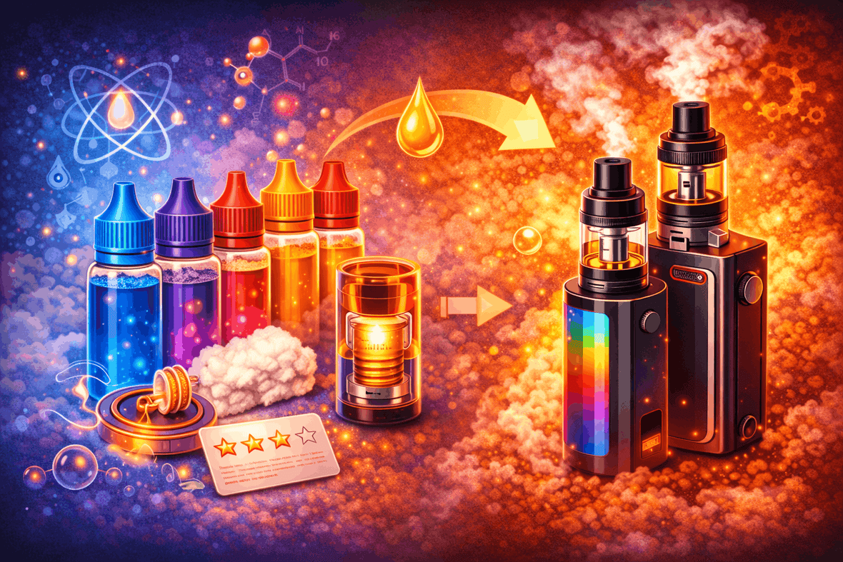 ¿Qué son los e-liquids y cómo funcionan en los vapes?