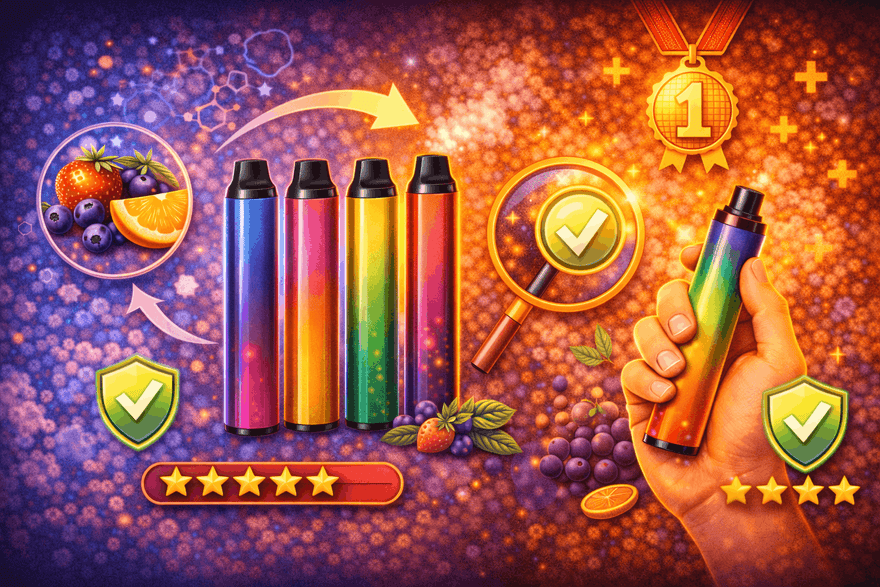 Vapes desechables con mejor sabor: claves para elegir y recomendaciones