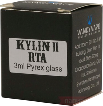 Vandy Vape - Kylin 2 RTA  Repuesto de Vidrio Pyrex 3 ml - 0