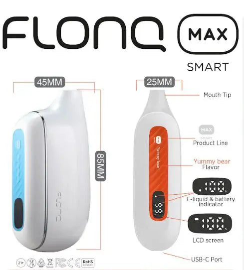 FLONQ - Max Smart | 10K Puffs
