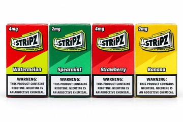Stripz Gum — Tiras de nicotina