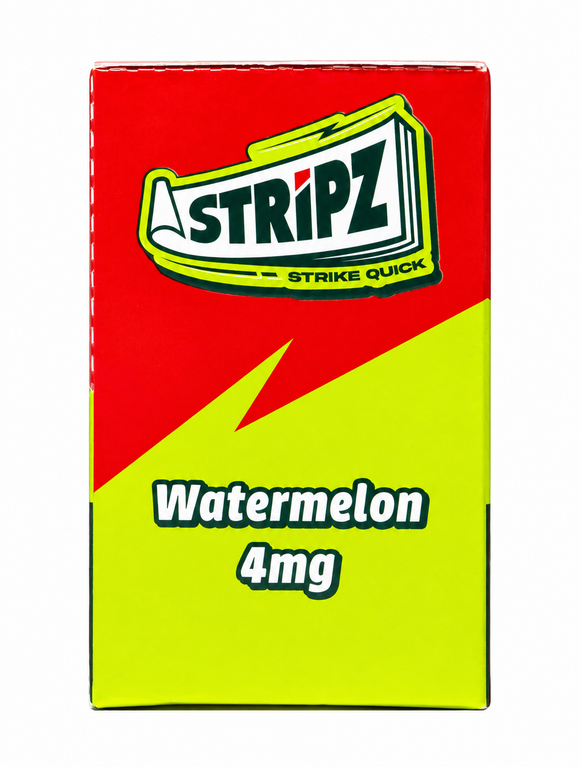 Stripz Gum — Tiras de nicotina