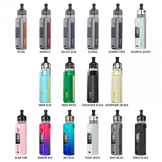 resistencia voopoo drag 2 Voopoo Drag S2 Kit con diseño ergonómico ✓ La Vaperia