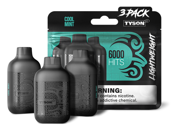 TYSON – Lightweight | 6000 Puffs