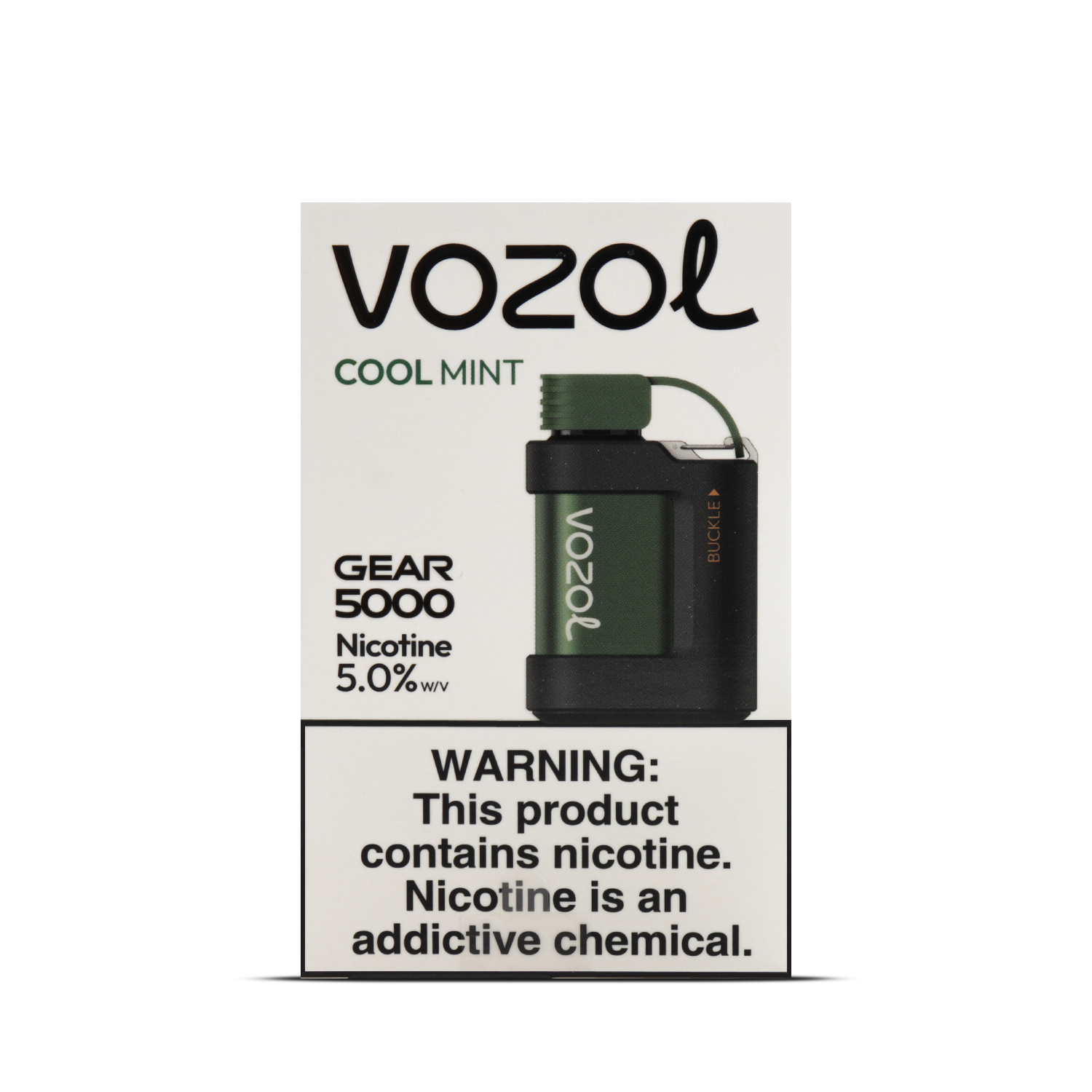 Vozol Gear 5000 Vape Desechable Cool Mint